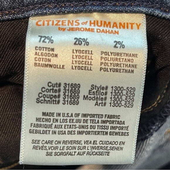 Citizens of Humanity "Avedon" Skinny Jeans 25 - Picture 9 of 10